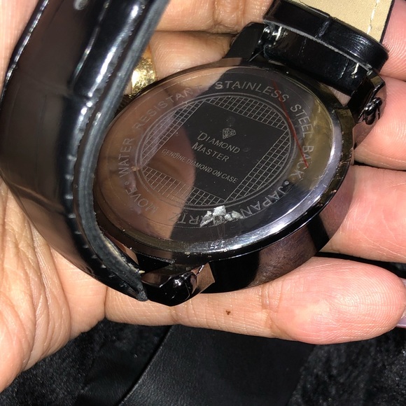 Mens real diamond custom made watch! NOT CZ SALE! - Picture 6 of 8